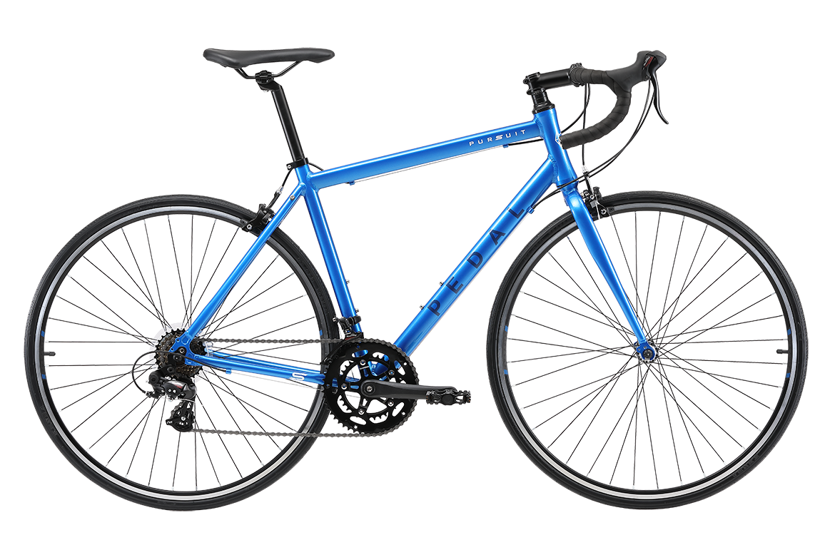 Pedal Pursuit 2 Road Bike Metallic Blue Pedal Pedal Bikes