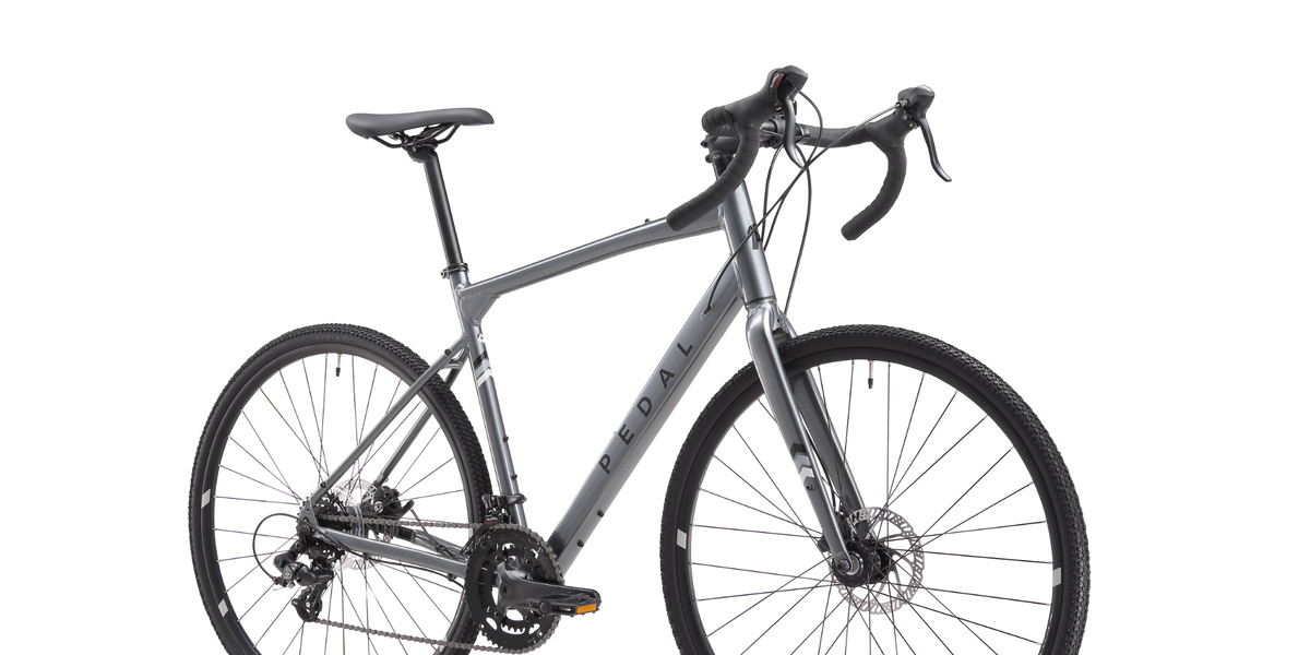 fahrrad pedale gravel bike Pedal Raider 3 Gravel Bike Dark Grey | Pedal