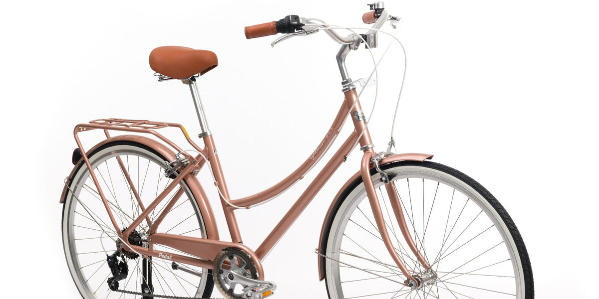 Womens bike best sale rose gold