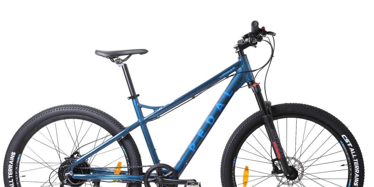 Pedal Jaguar 29" Electric Mountain Bike Blue Pedal Pedal Bikes