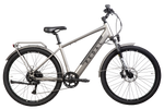 Pedal Galaxy PLUS 27.5" Electric Hybrid Bike Platinum Silver