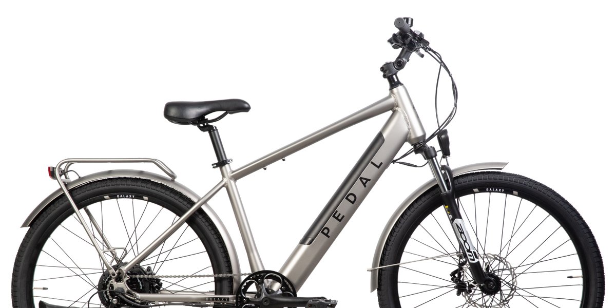 vilgard pedal electric hybrid price Pedal Galaxy Plus 27.5" Electric Hybrid Bike Platinum Silver | Pedal