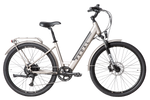 Pedal Galaxy PLUS 27.5" Step Through Electric Hybrid Bike Silver