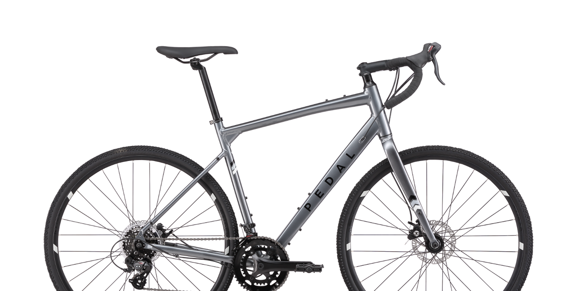 pedale gravel bike Pedal Raider 3 Gravel Bike Dark Grey | Pedal