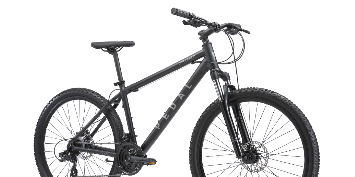 Pedal Thrasher 4 Hardtail Mountain Bike Black/Grey Pedal Pedal Bikes