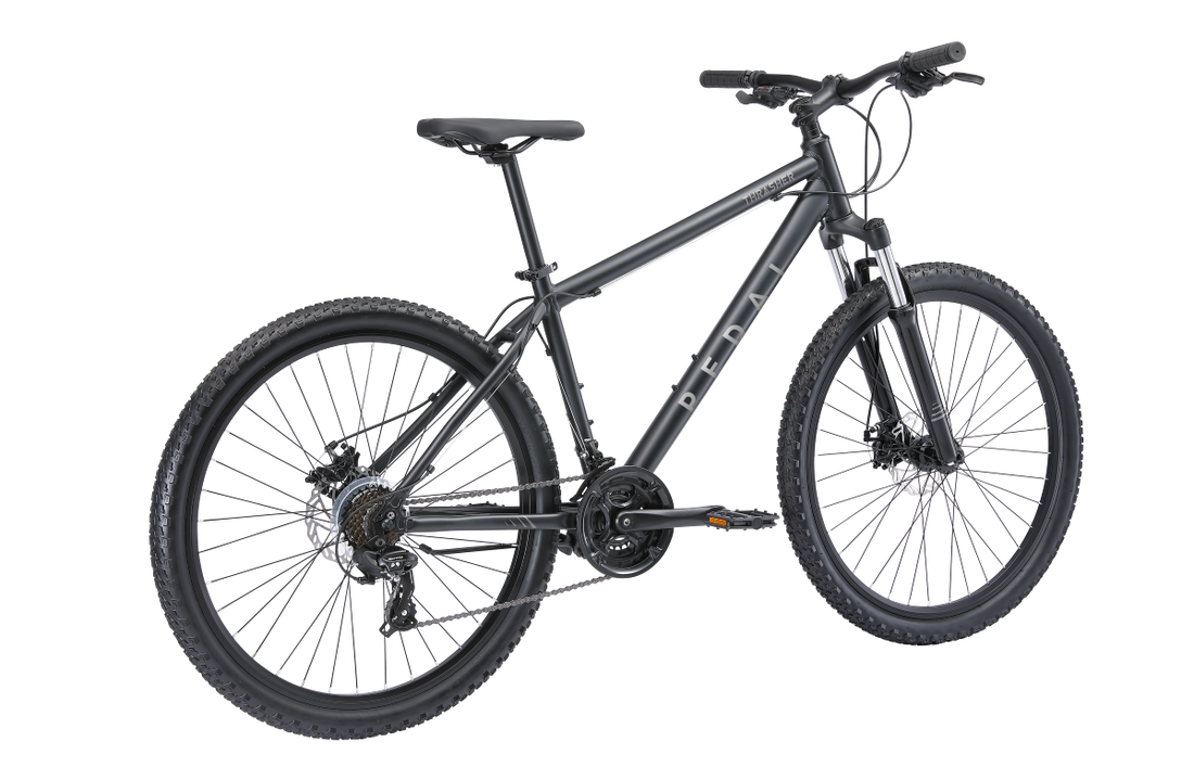 Pedal Thrasher 4 Hardtail Mountain Bike Black/Grey Pedal Pedal Bikes