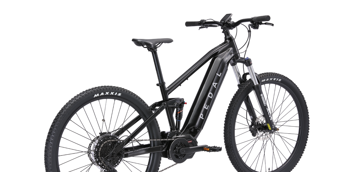 Titan dual cheap suspension bike
